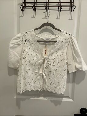 Calypso White Blouse